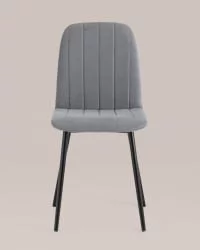 Стул Еасй велюр Серый / Easy